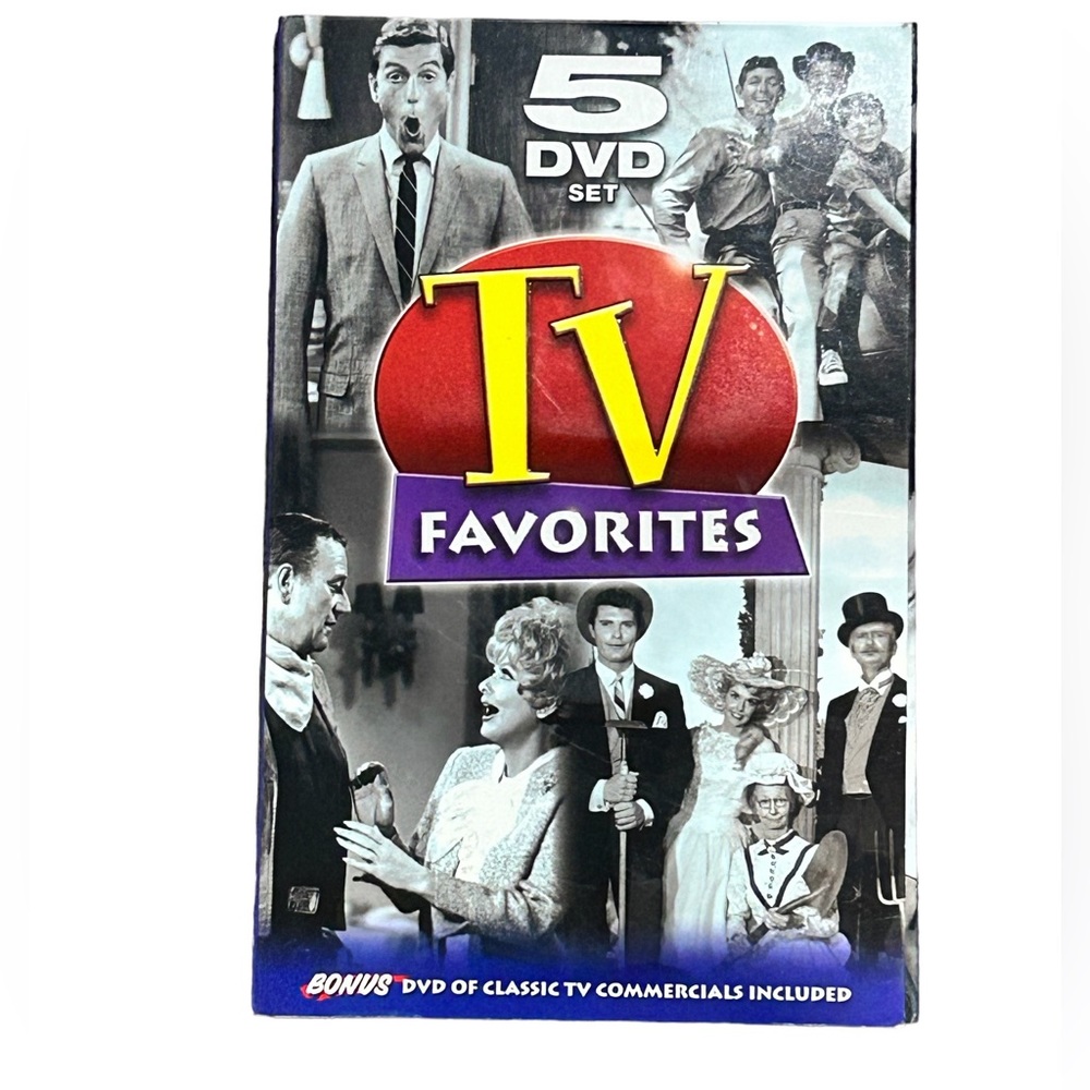 5 DVD Set Classic Tv Shows Lucy Beverly Hillbillies Classic Commercials & More